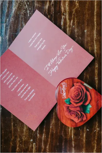 Detail Valentines Still Life Roses Chocolate Number 7