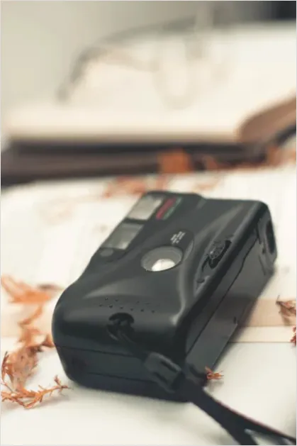 Vintage Still Life Film Camera D187