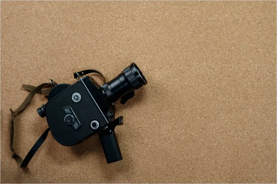 Detail Vintage Still Life Film Camera Number 3