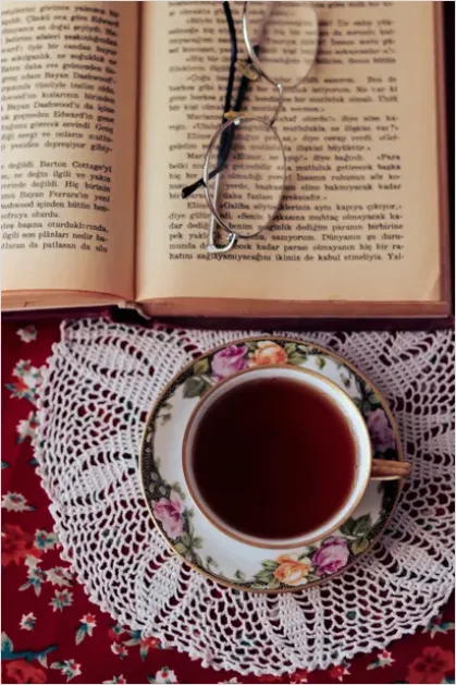 Detail Vintage Teacup Still Life Number 6