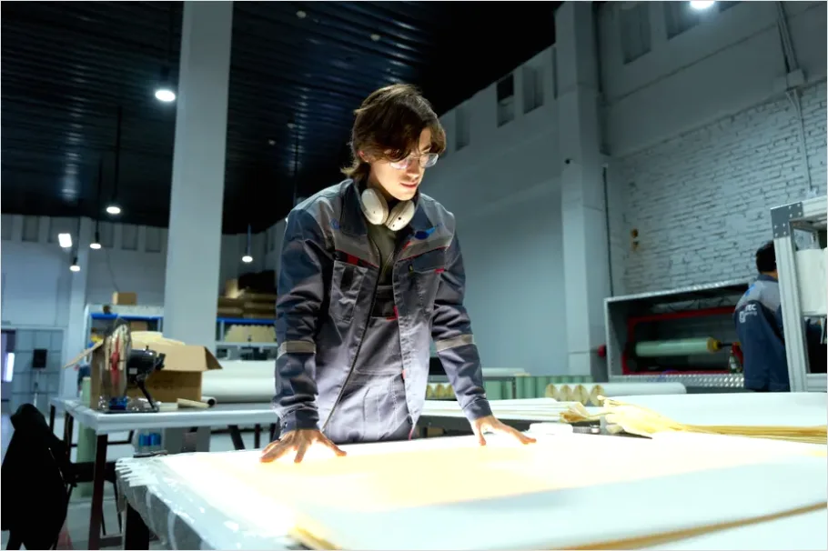Detail Visual Inspection On Production Line Number 9