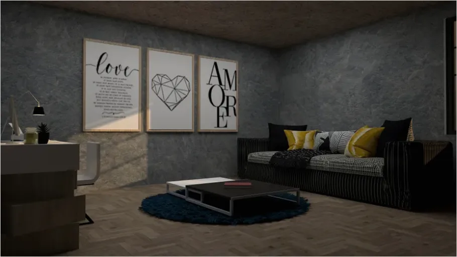 Detail Wall Art Prints Modern Interior Number 2