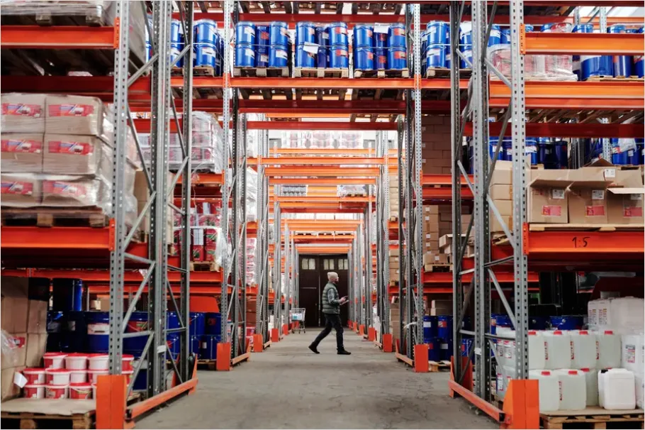 Detail Warehouse Aisles Inventory Storage Number 4