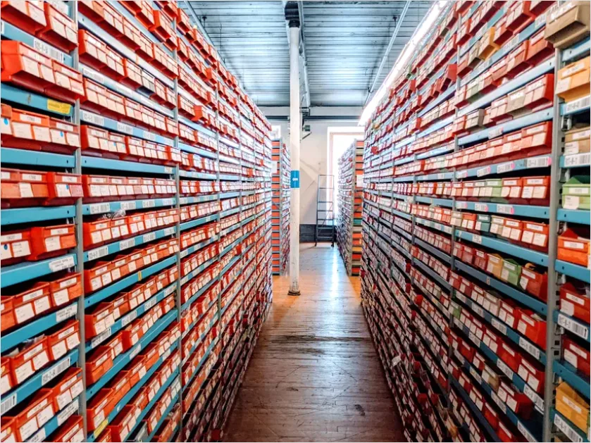 Detail Warehouse Aisles Inventory Storage Number 9