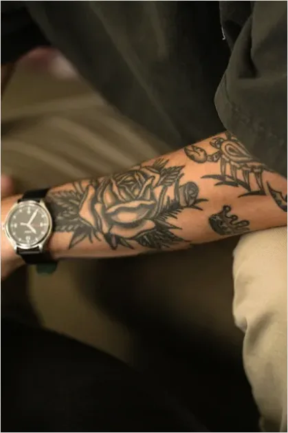 Detail Watch On Wrist Close Up Number 7