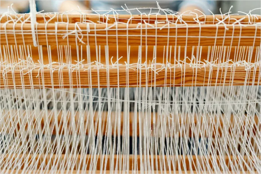 Weaving Loom Textile Craft Close Up 2a3d