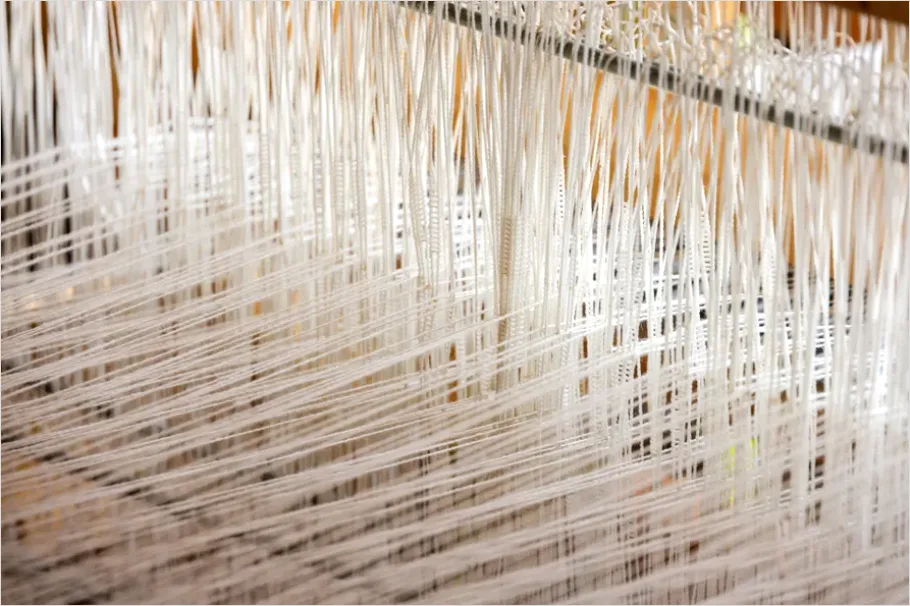 Detail Weaving Loom Textile Craft Close Up Number 4