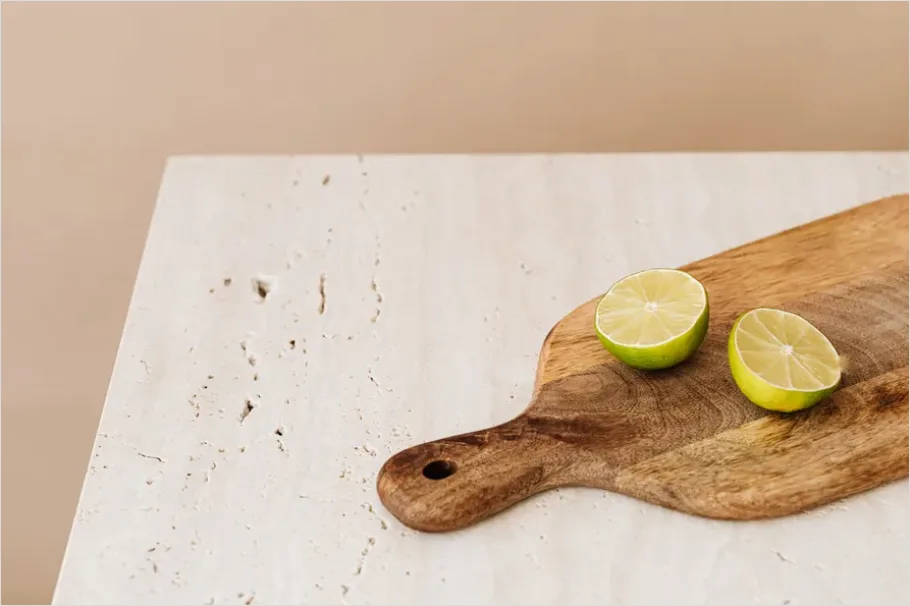 Detail Wooden Cutting Board Still Life Number 8