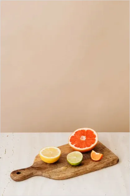 Detail Wooden Cutting Board Still Life Number 10