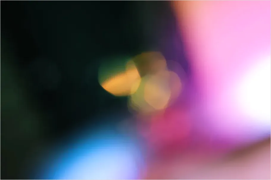 Detail Abstract Bokeh Light Background Colorful Number 2