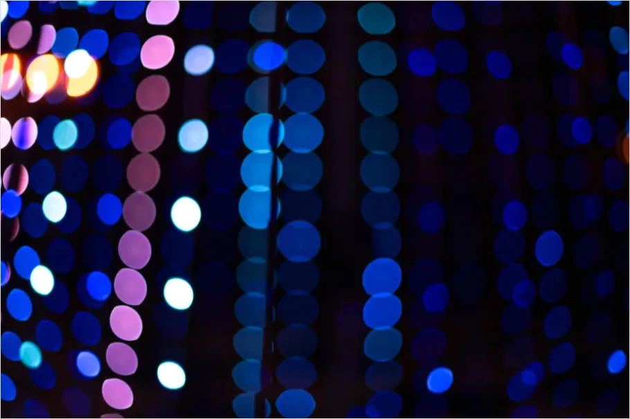 Detail Abstract Bokeh Light Background Colorful Number 13