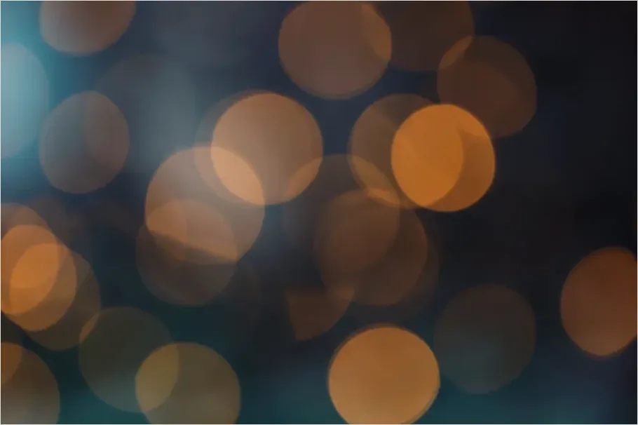 Detail Abstract Bokeh Light Background Colorful Number 9