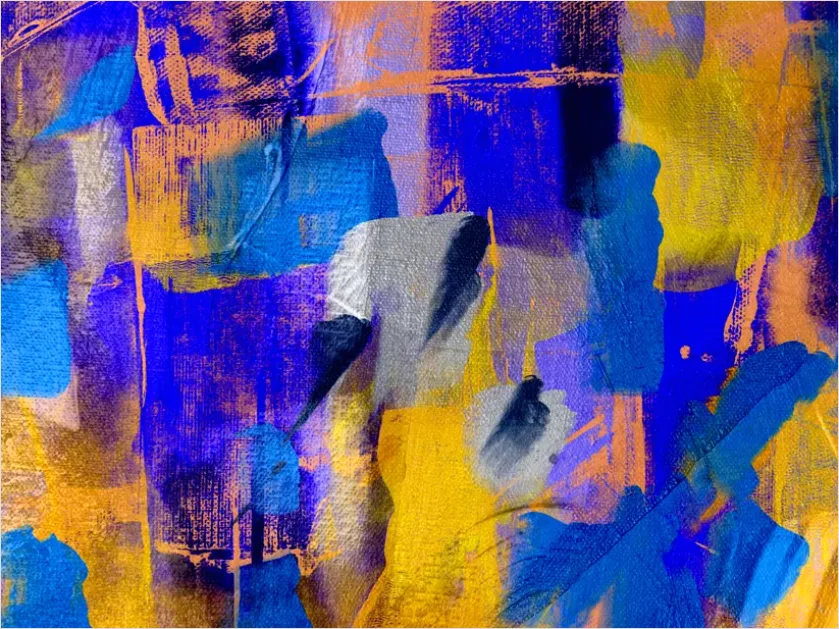Detail Abstract Brush Stroke Abstract Background Number 7