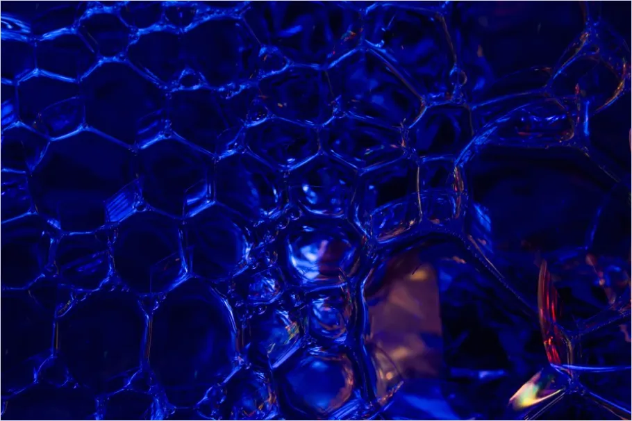 Detail Abstract Bubble Texture Macro Background Number 14
