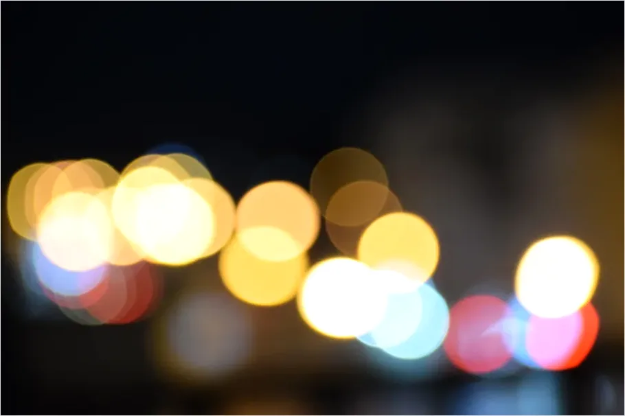 Detail Abstract City Lights Bokeh Background Number 2