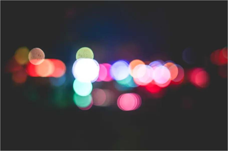 Detail Abstract City Lights Bokeh Background Number 11