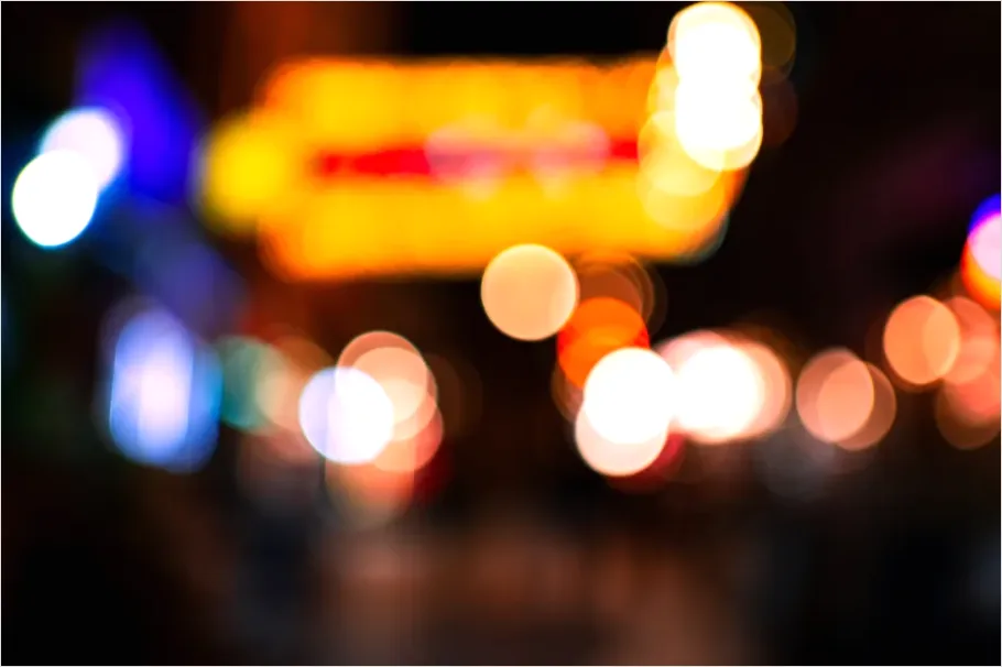 Detail Abstract City Lights Bokeh Background Number 12