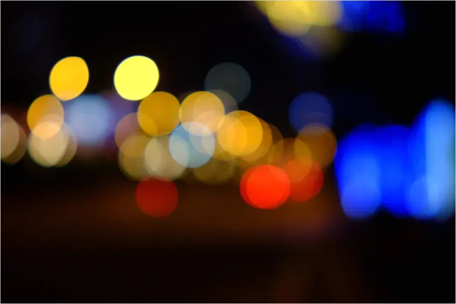 Detail Abstract City Lights Bokeh Background Number 14