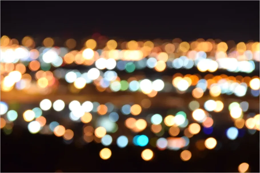 Detail Abstract City Lights Bokeh Background Number 15