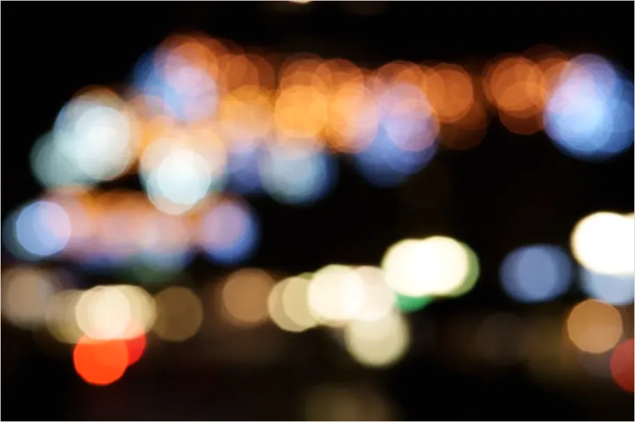 Detail Abstract City Lights Bokeh Background Number 6