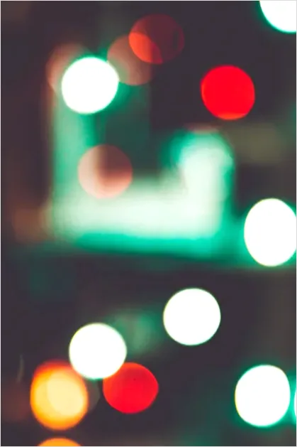 Detail Abstract City Lights Bokeh Background Number 8