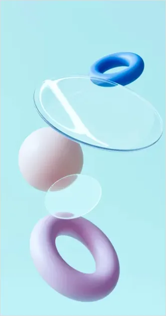 Detail Abstract Floating Spheres Abstract Background Number 11