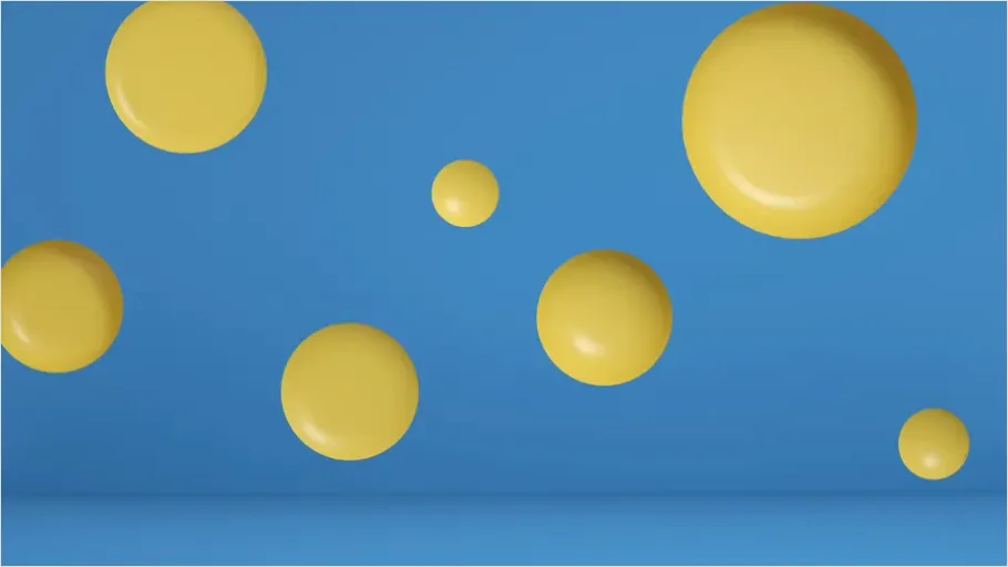 Detail Abstract Floating Spheres Abstract Background Number 12