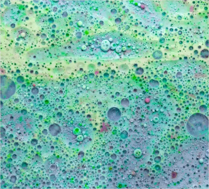 Detail Abstract Foam Texture Macro Background Number 7