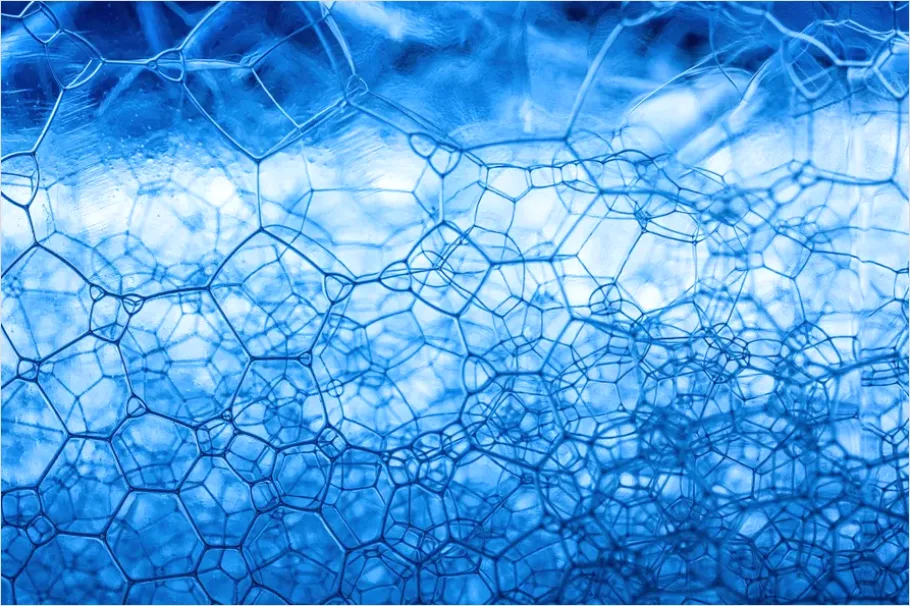 Detail Abstract Foam Texture Macro Background Number 9