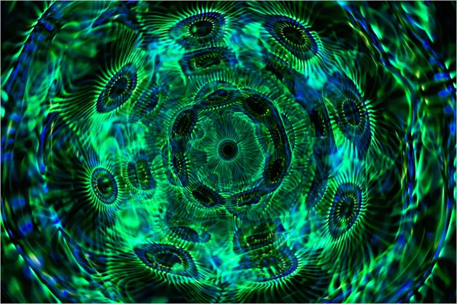 Detail Abstract Fractal Abstract Background Wallpaper Number 6