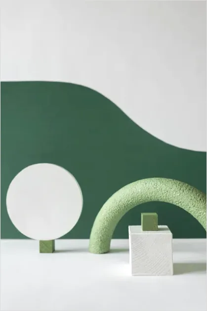 Detail Abstract Geometric Shapes Background Minimal Number 2