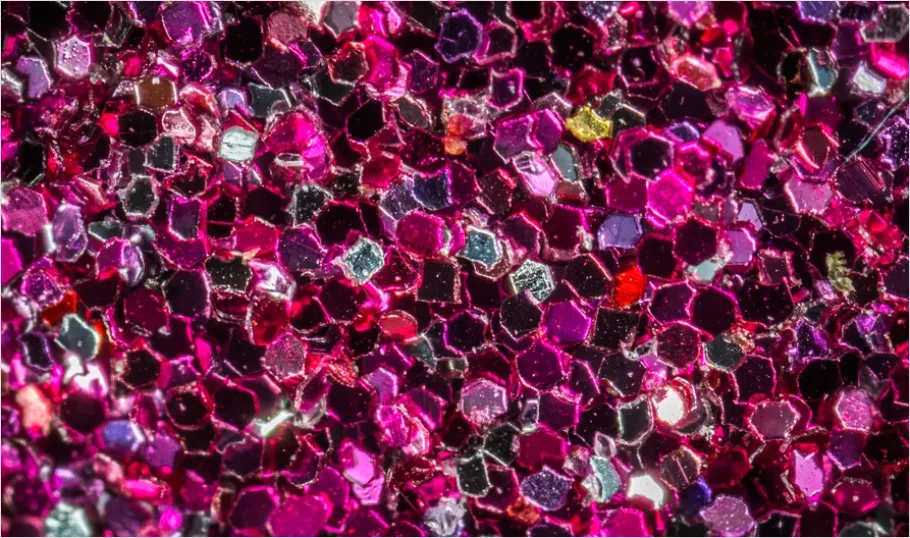 Detail Abstract Glitter Texture Background Close Up Number 5