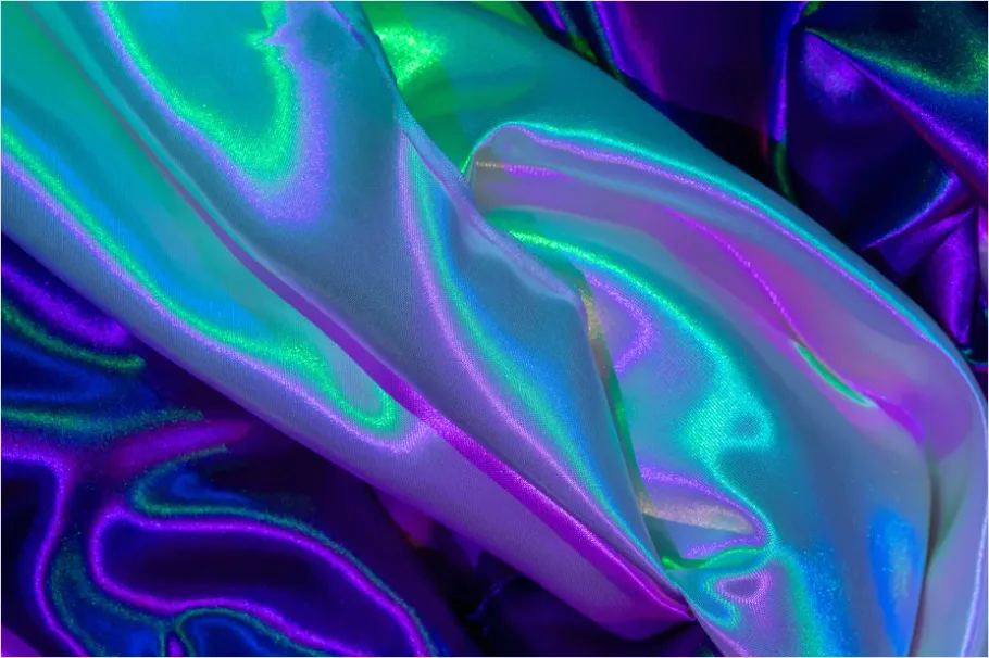 Detail Abstract Holographic Foil Background Texture Number 9