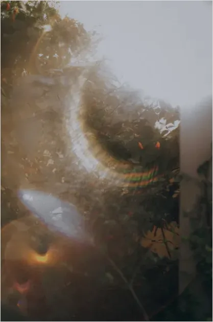 Detail Abstract Lens Flare Abstract Background Number 12