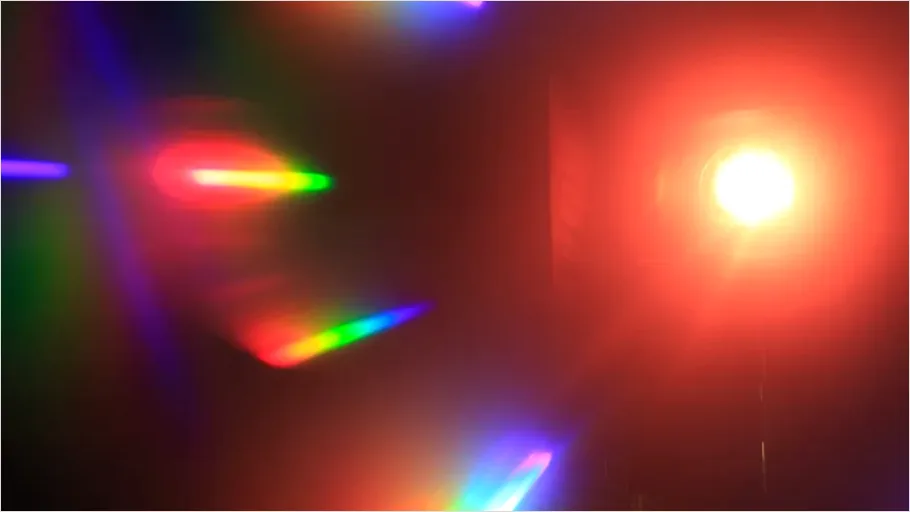 Detail Abstract Lens Flare Abstract Background Number 14