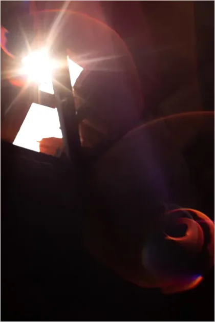 Detail Abstract Lens Flare Abstract Background Number 16