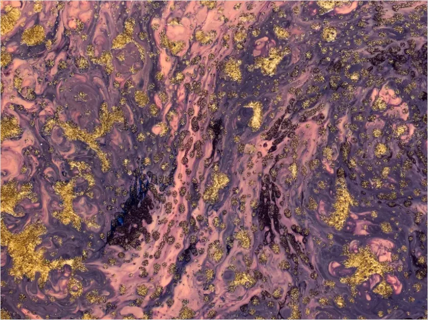 Detail Abstract Liquid Gold Texture Background Number 7