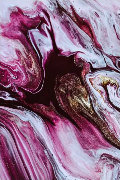 Detail Abstract Marble Ink Background Fluid Number 12