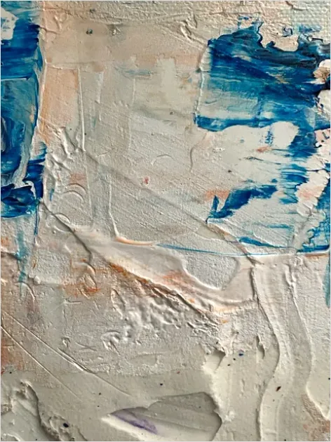 Detail Abstract Paint Smear Texture Close Up Number 15