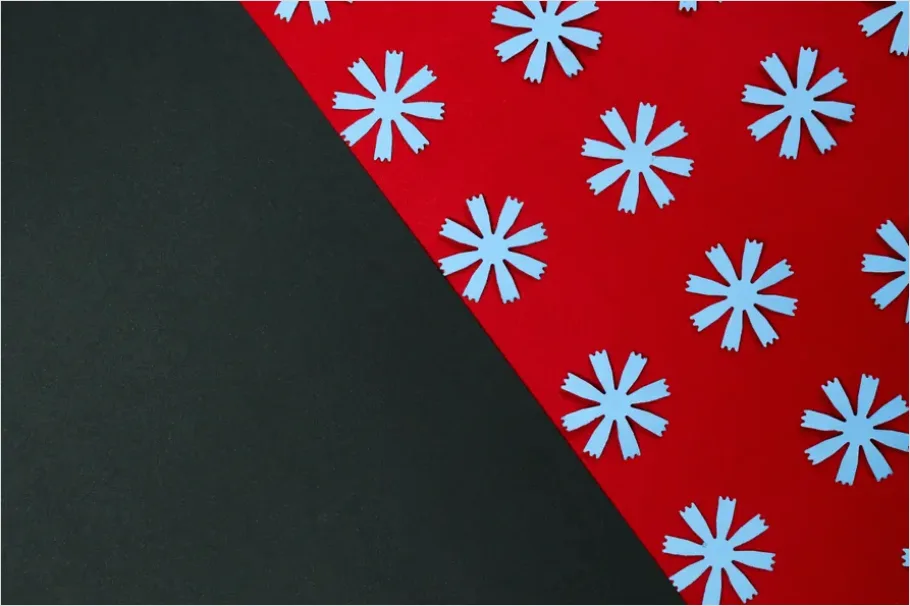 Detail Abstract Paper Cut Shapes Background Number 3