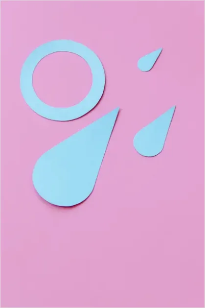 Detail Abstract Paper Cut Shapes Background Number 10