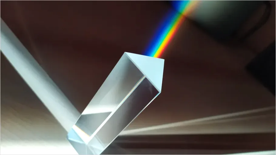 Detail Abstract Prism Light Refraction Background Number 11