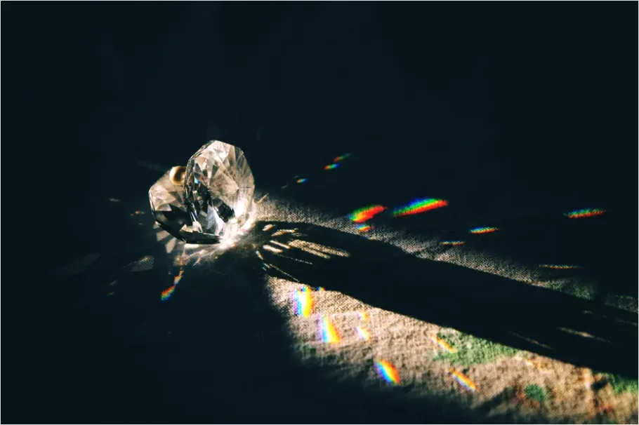 Detail Abstract Prism Light Refraction Background Number 13