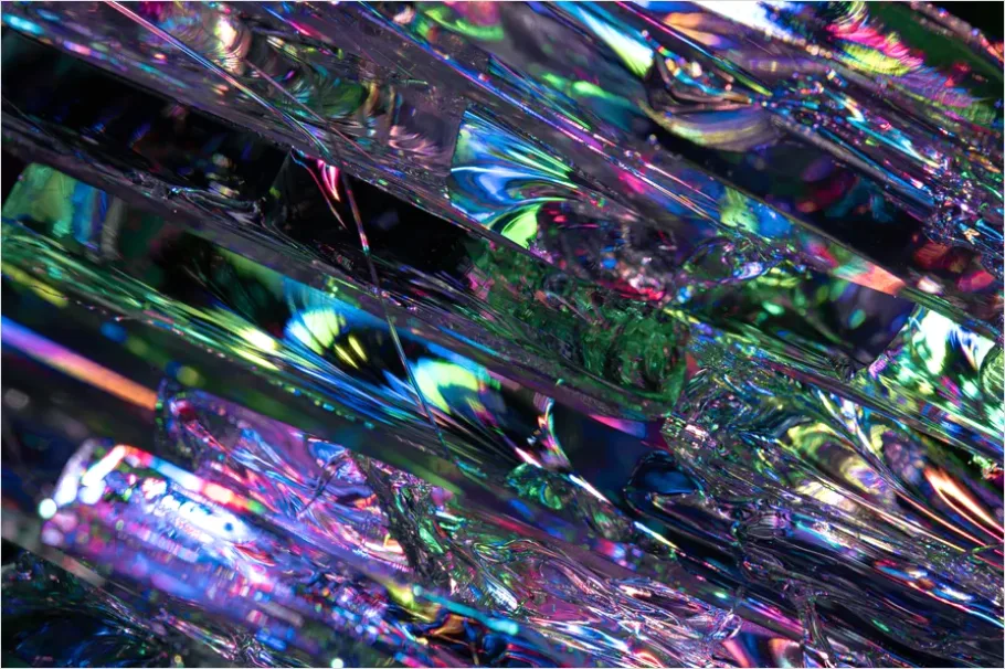 Detail Abstract Prism Light Refraction Background Number 15