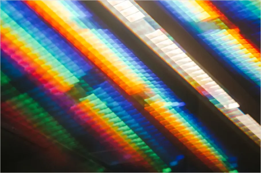 Detail Abstract Prism Light Refraction Background Number 4