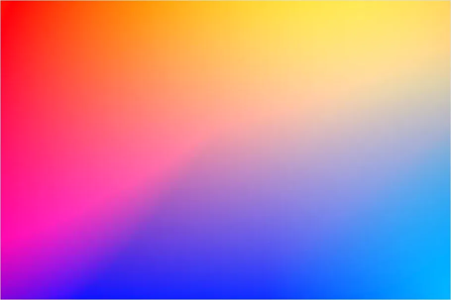 Detail Abstract Rainbow Gradient Background Smooth Number 16