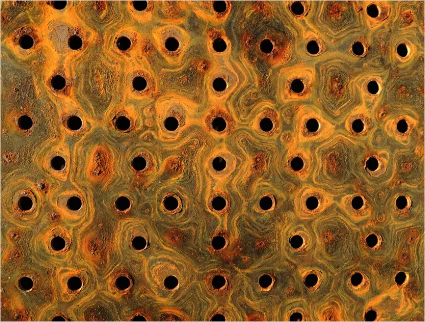 Detail Abstract Rust Texture Background Close Up Number 7
