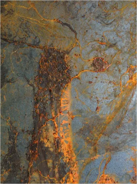 Detail Abstract Rust Texture Background Close Up Number 8