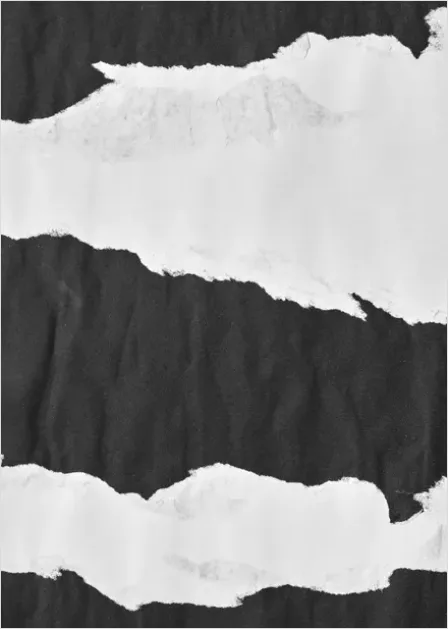Detail Abstract Torn Paper Background Collage Number 3