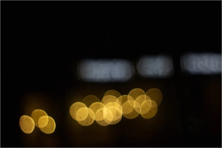 Detail Abstract Warm Bokeh Background Texture Number 13